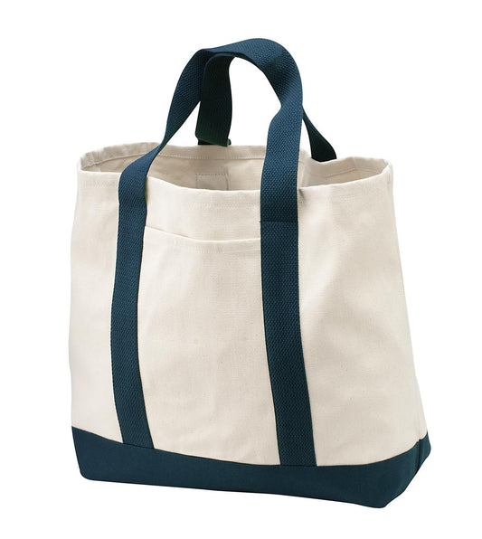 Port Authority ® - Ideal Twill Two-Tone Shopping Tote. B400