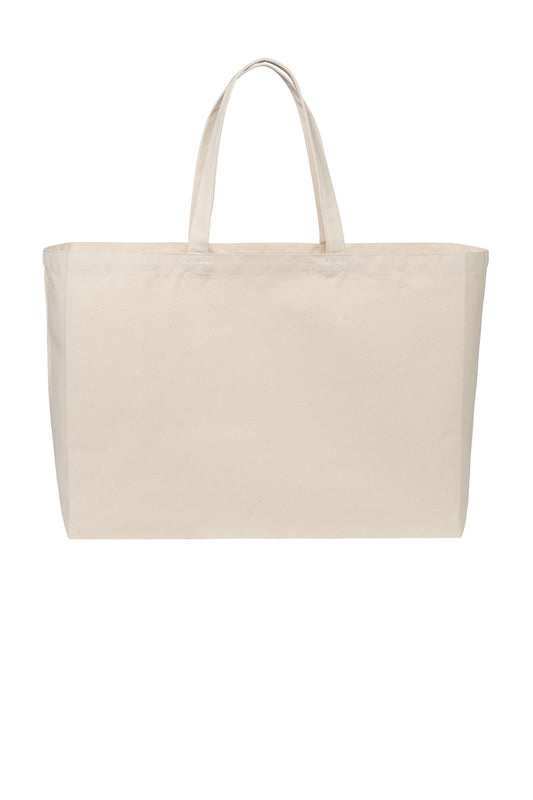 Port Authority ® Cotton Canvas Jumbo Tote BG427