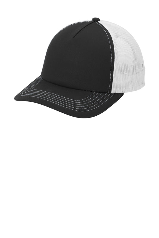 Port Authority ® Low-Profile Snapback 5-Panel Trucker Cap C115LP