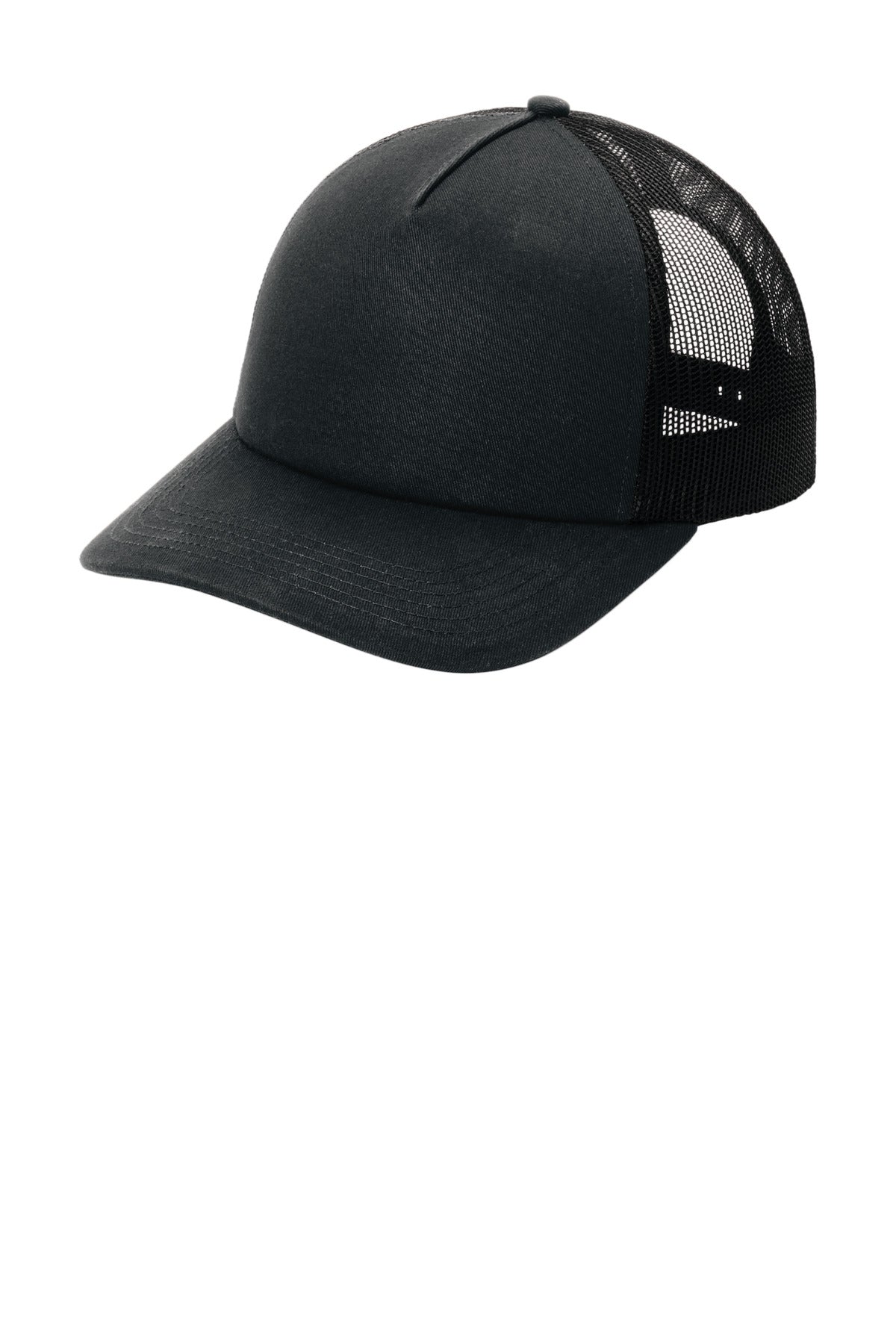 Port Authority ® Low-Profile Snapback 5-Panel Trucker Cap C115LP