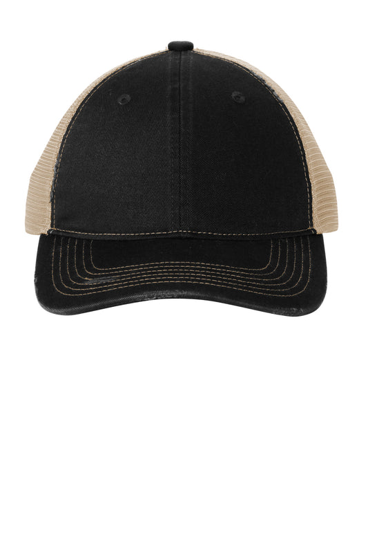 Port Authority ® Distressed Mesh Back Cap C600