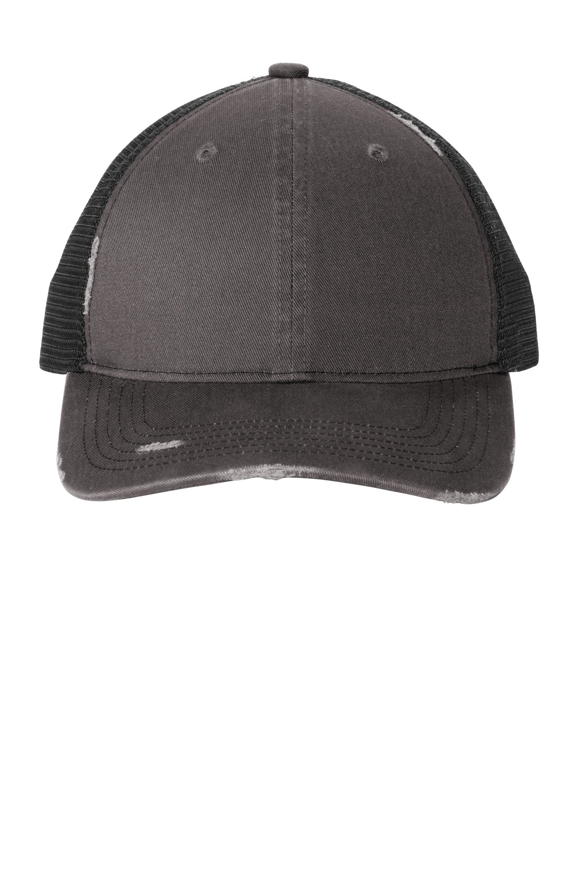 Port Authority ® Distressed Mesh Back Cap C600