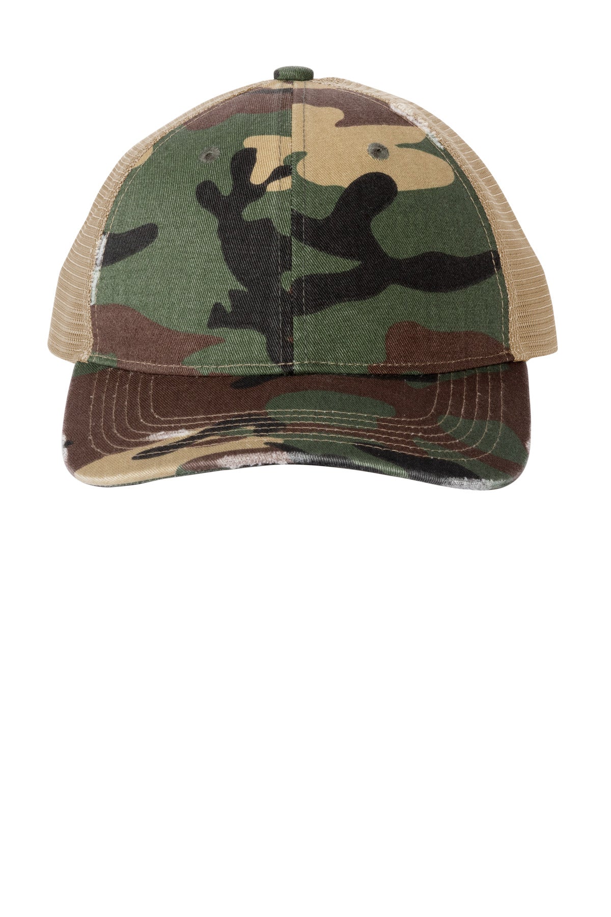 Port Authority ® Distressed Mesh Back Cap C600