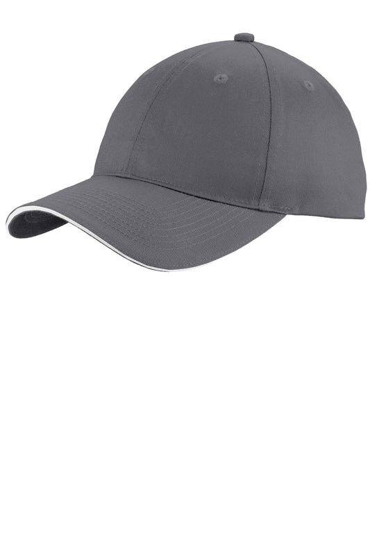 Port & Co ™ Unstructured Sandwich Bill Cap. C919