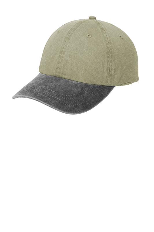 Port & Co ™ Two-Tone Pigment-Dyed Cap. CP83