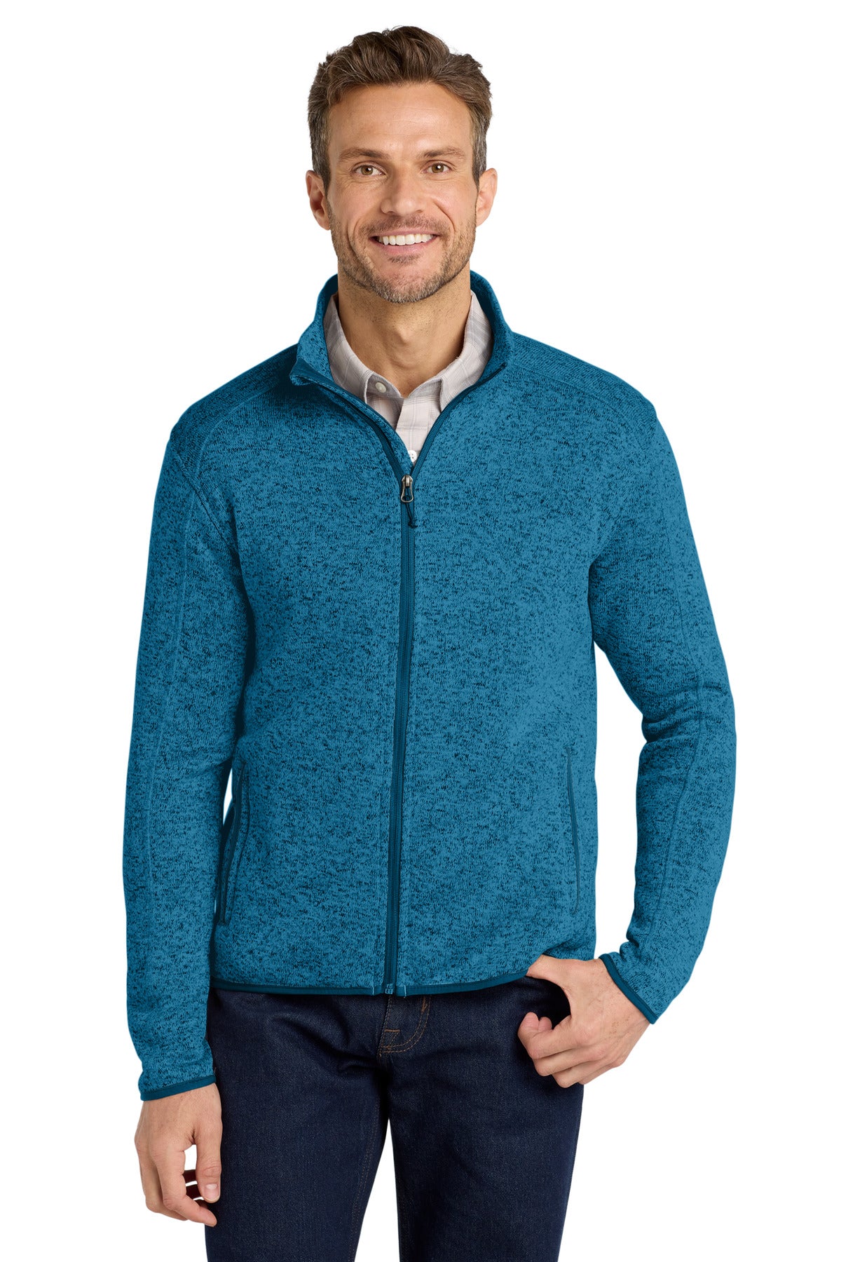 Port Authority ® Sweater Fleece Jacket. F232