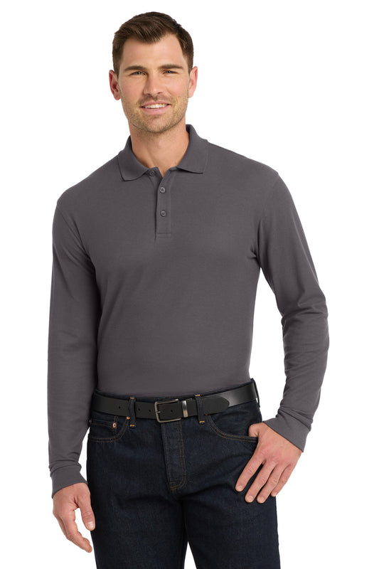 Port Authority ® Long Sleeve Core Classic Pique Polo. K100LS