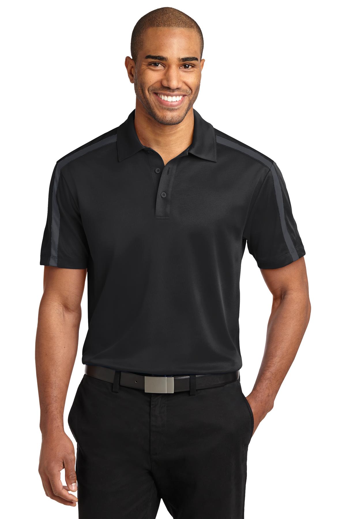 Port Authority ® Silk Touch™ Performance Colorblock Stripe Polo. K547