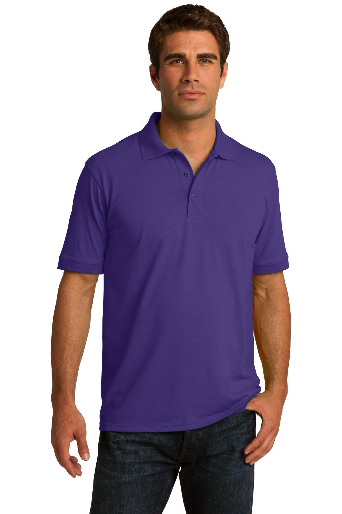 Port & Co ™ Tall Core Blend Jersey Knit Polo. KP55T