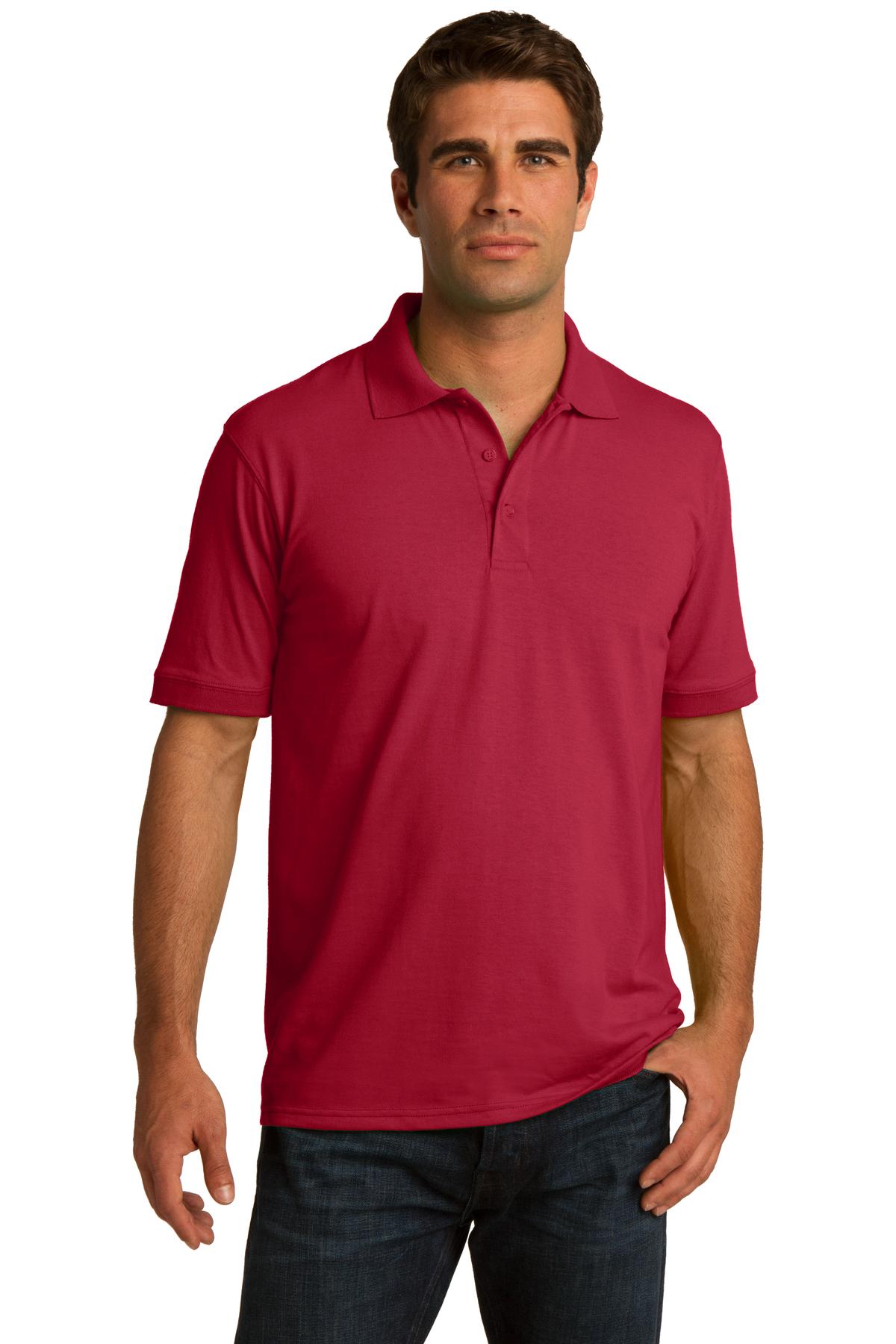 Port & Co ™ Tall Core Blend Jersey Knit Polo. KP55T