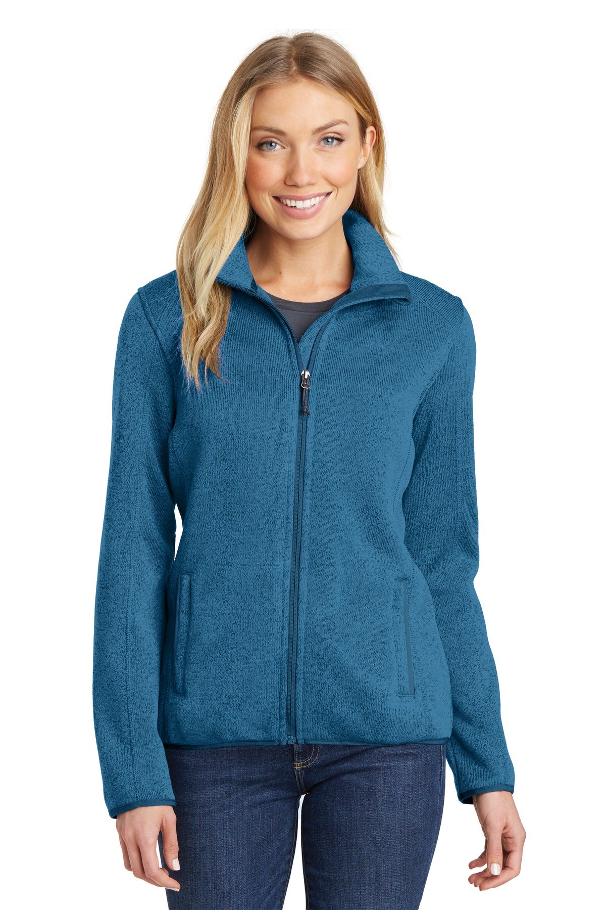 Port Authority ® Women's Sweater Fleece Jacket. L232