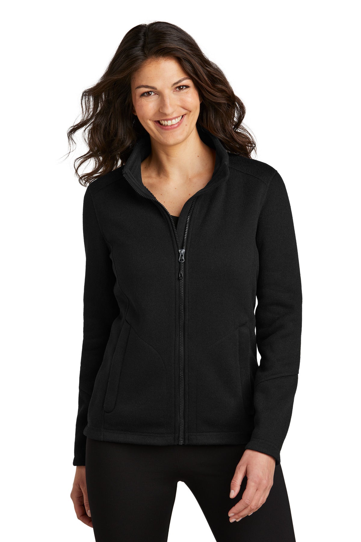 Port Authority ® Women's Arc Sweater Fleece Jacket L428