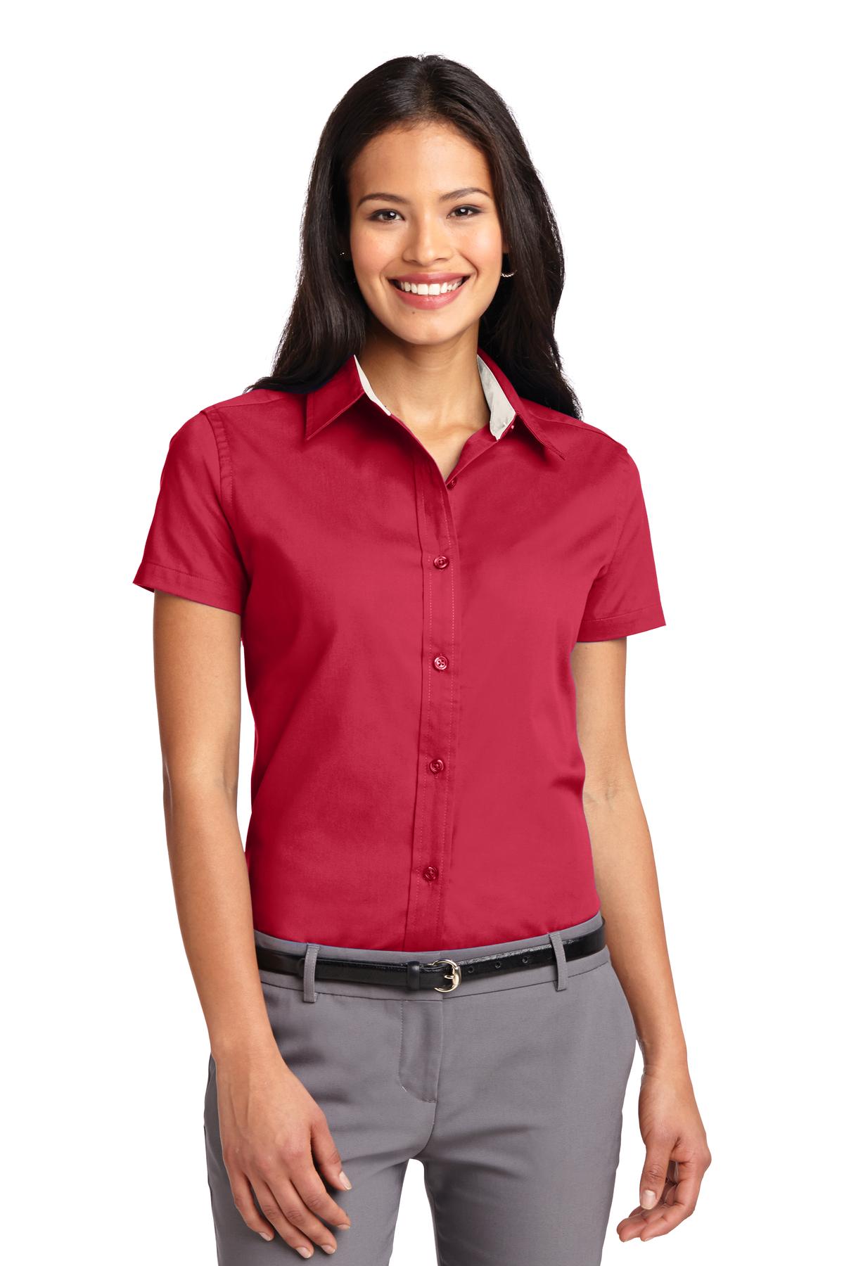 Port Authority ® Women's Short Sleeve Easy Care Shirt. L508