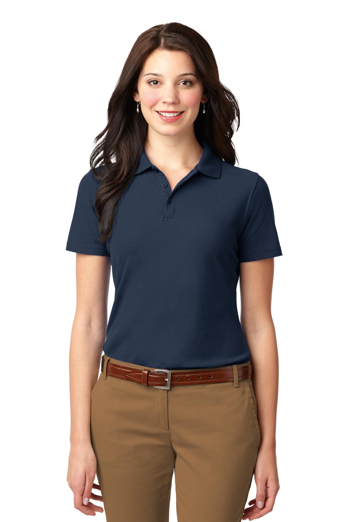 Port Authority ® Women's Stain-Resistant Polo. L510