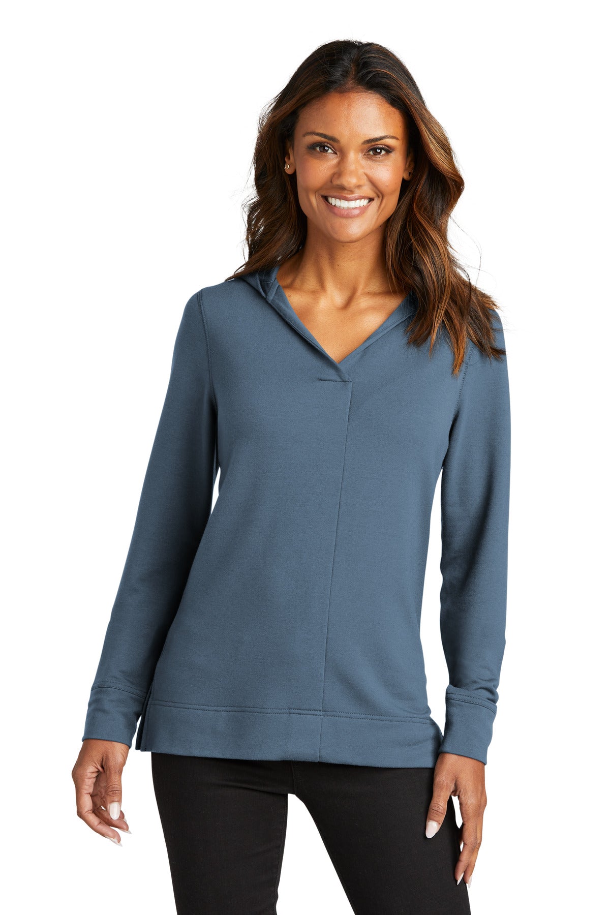 Port Authority ® Women's Microterry Pullover Hoodie LK826