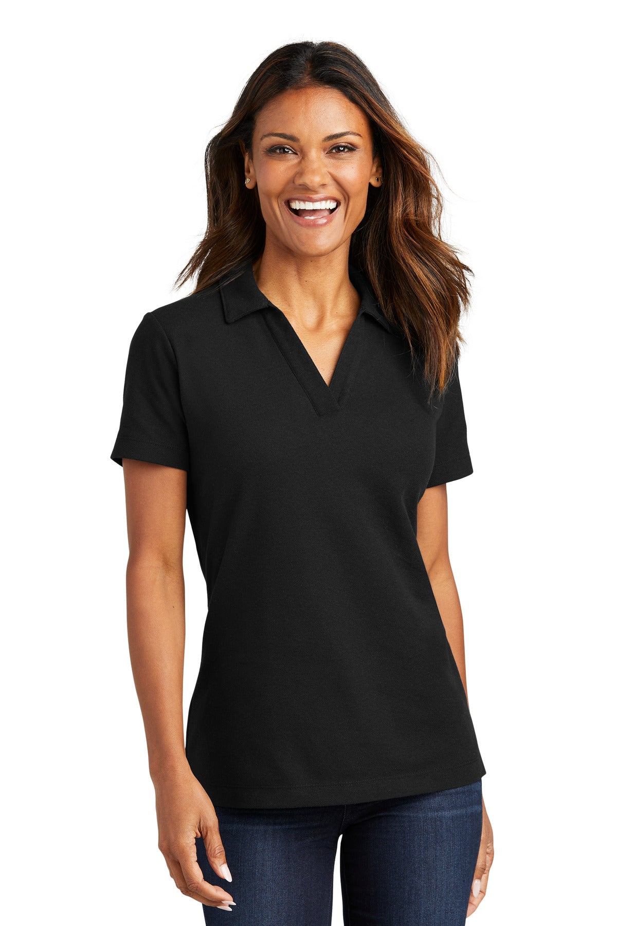 Port Authority ® Women's C-FREE ® Cotton Blend Pique Polo LK867