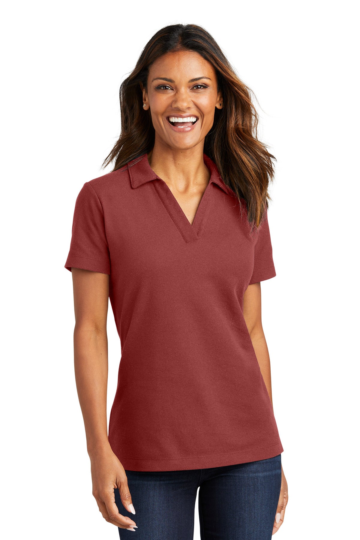 Port Authority ® Women's C-FREE ® Cotton Blend Pique Polo LK867