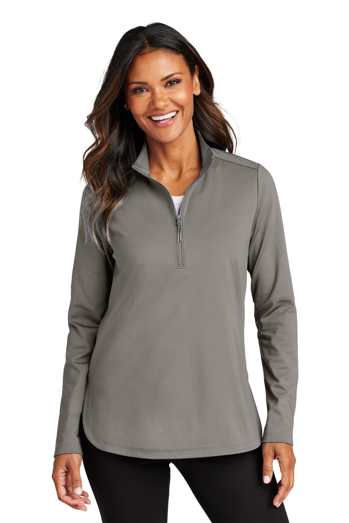 Port Authority ® Women's C-FREE ® Double Knit 1/4-Zip LK880