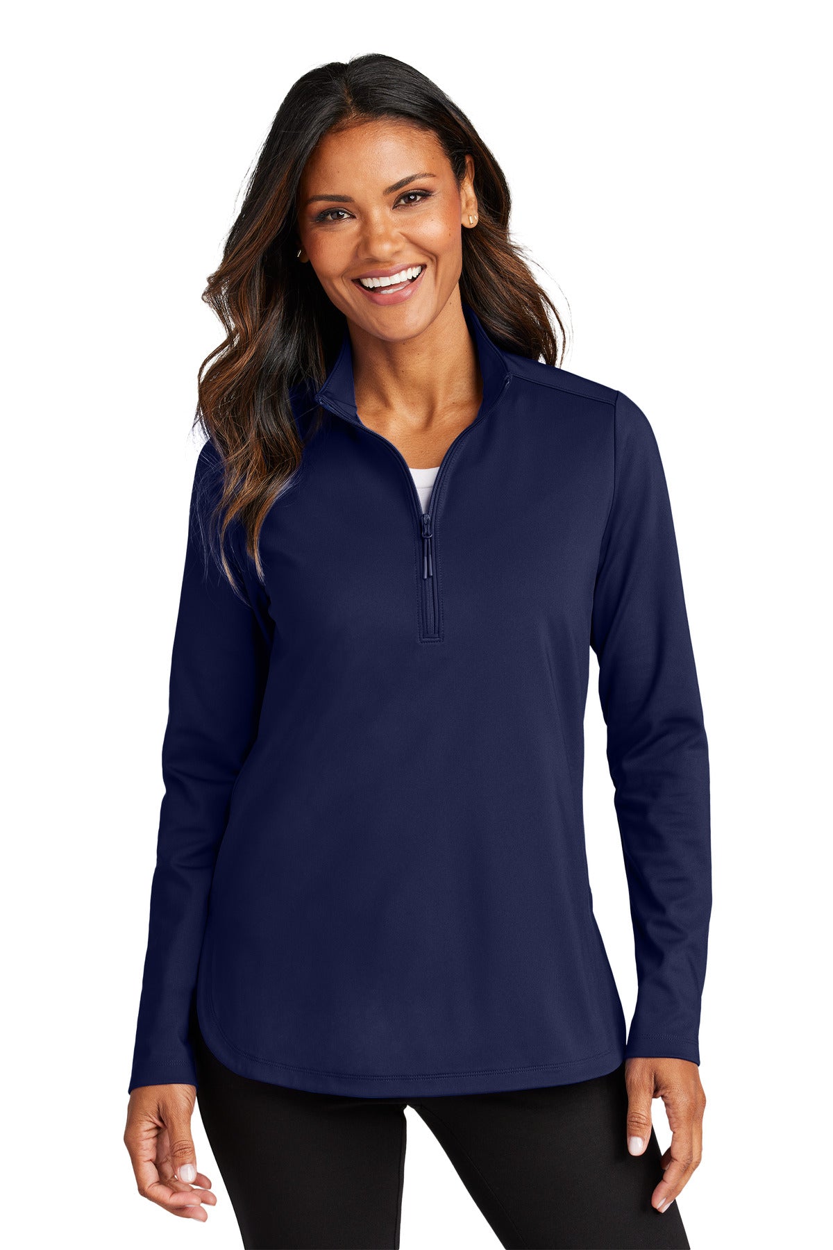 Port Authority ® Women's C-FREE ® Double Knit 1/4-Zip LK880