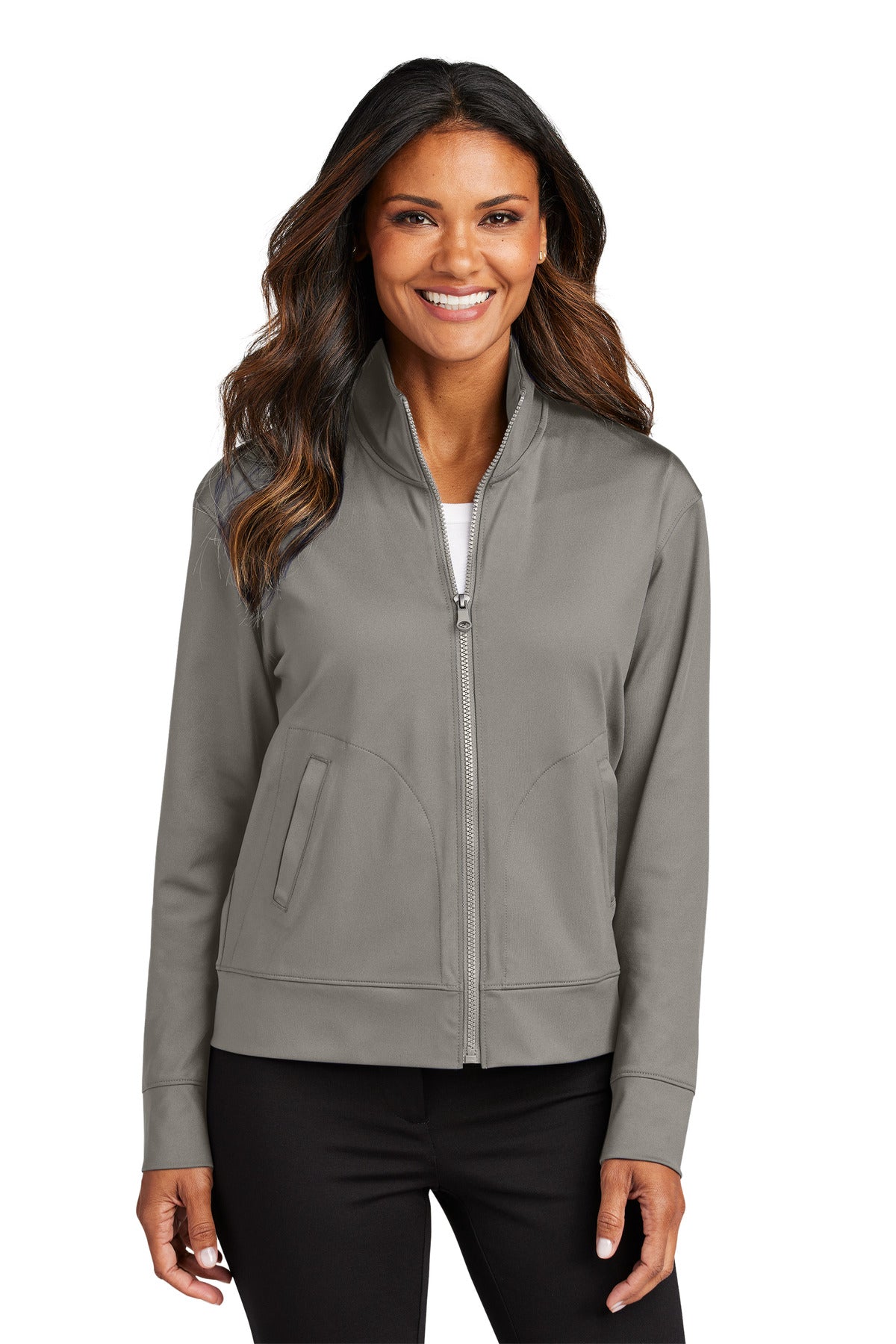 Port Authority ® Women's C-FREE ® Double Knit Full-Zip LK881