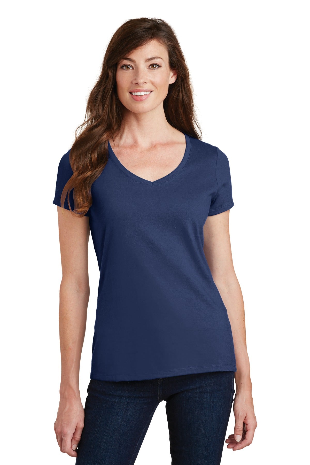 Port & Co ™ Women's Fan Favorite V-Neck Tee. LPC450V
