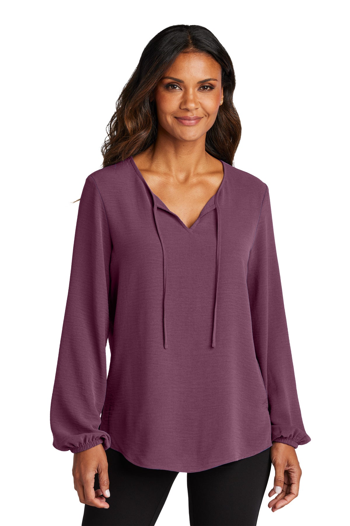 Port Authority ® Women's Textured Crepe Blouse LW714