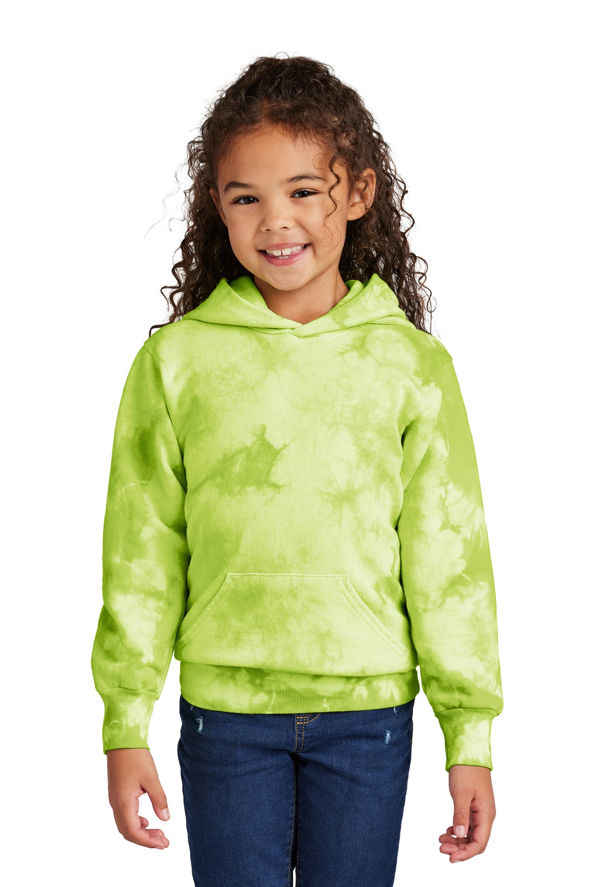 Port & Co ™ Youth Crystal Tie-Dye Pullover Hoodie PC144Y