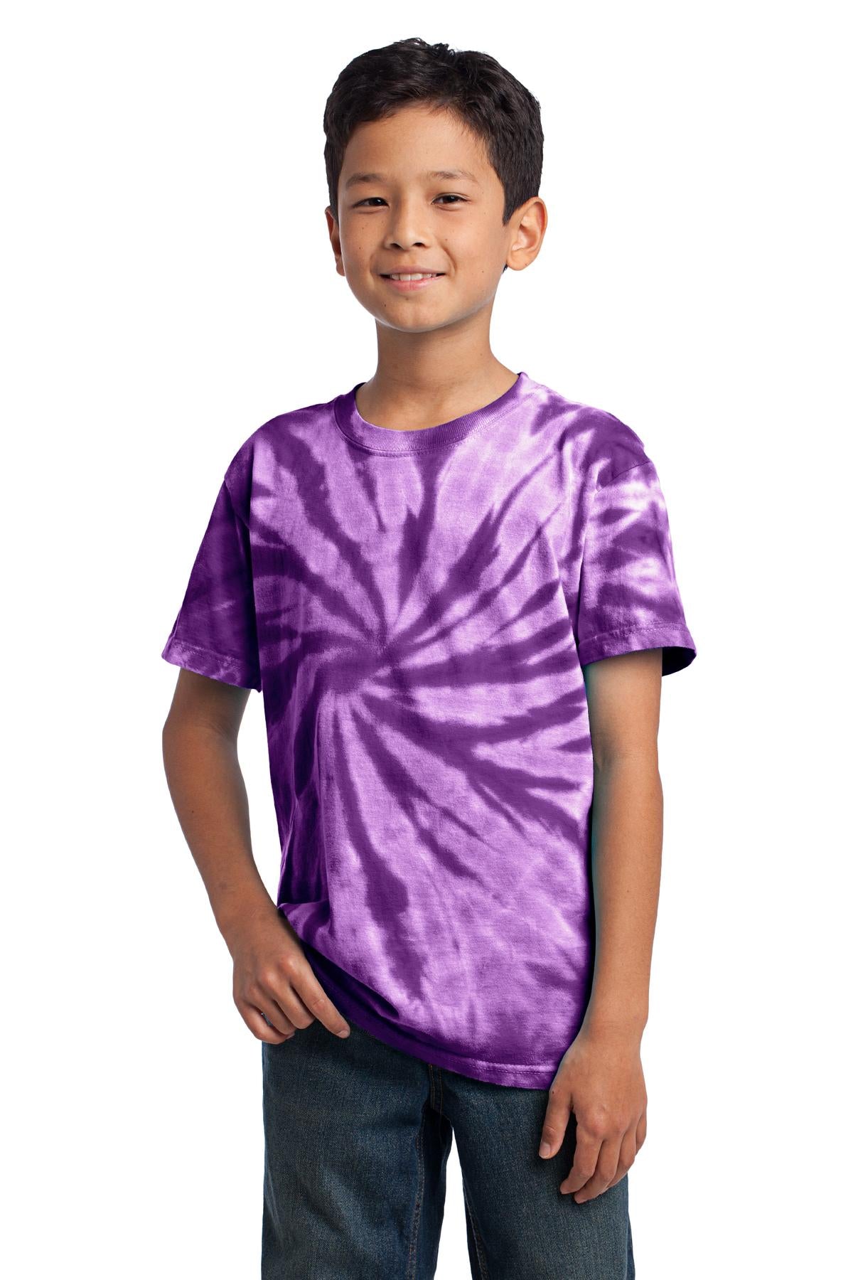 Port & Co ™ Youth Tie-Dye Tee. PC147Y
