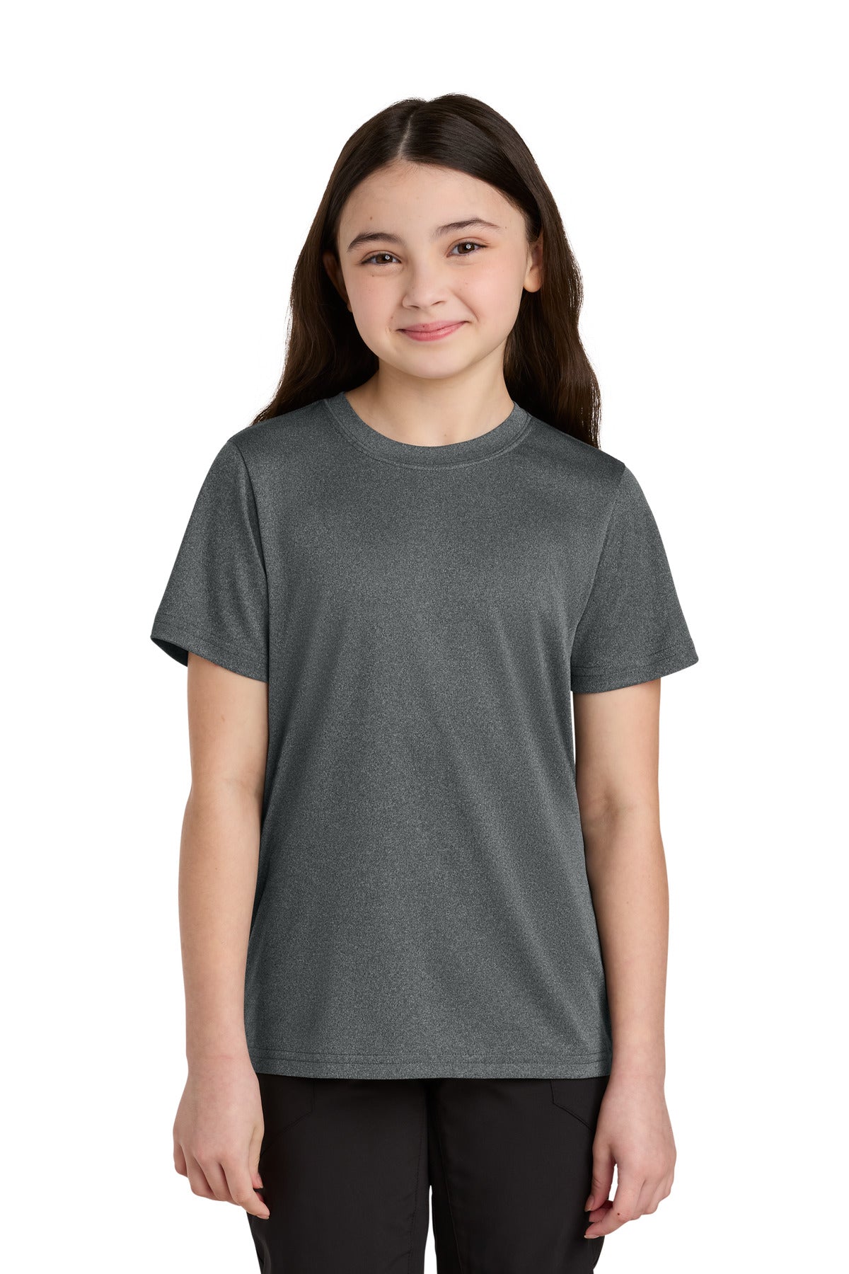Port & Co ™ Youth Heather Performance Tee PC390Y