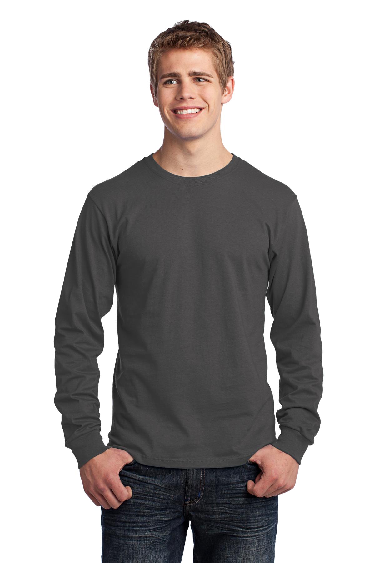 Port & Co ™ Long Sleeve Core Cotton Tee. PC54LS