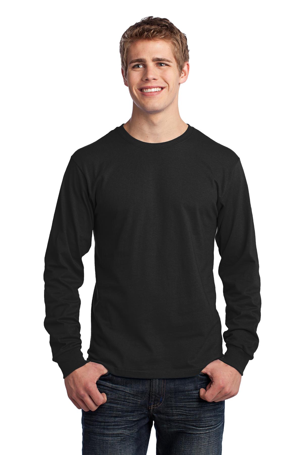 Port & Co ™ Long Sleeve Core Cotton Tee. PC54LS