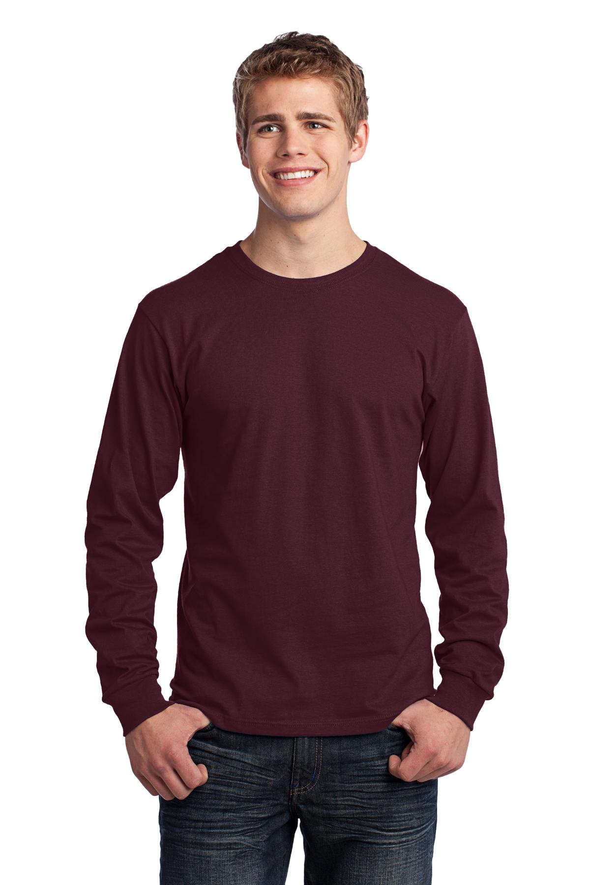 Port & Co ™ Long Sleeve Core Cotton Tee. PC54LS