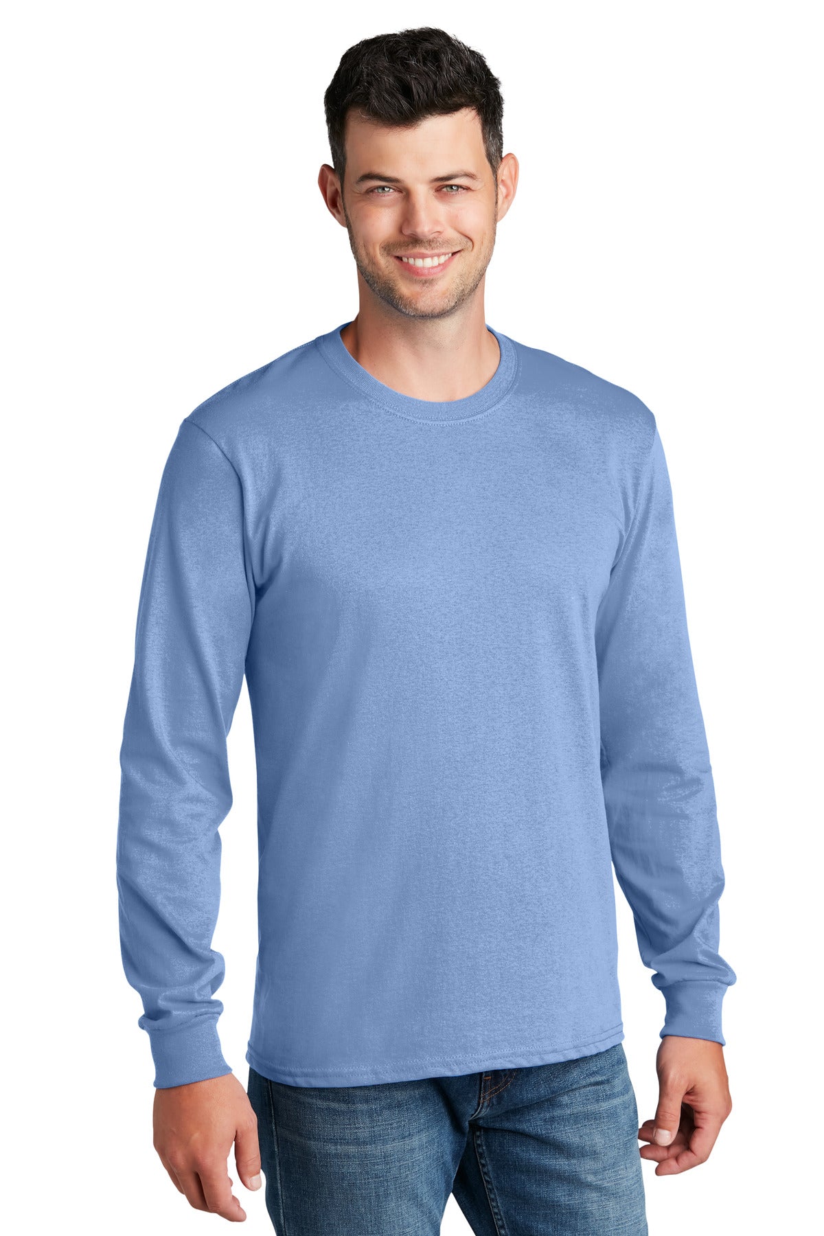 Port & Co ™ Long Sleeve Core Cotton Tee. PC54LS