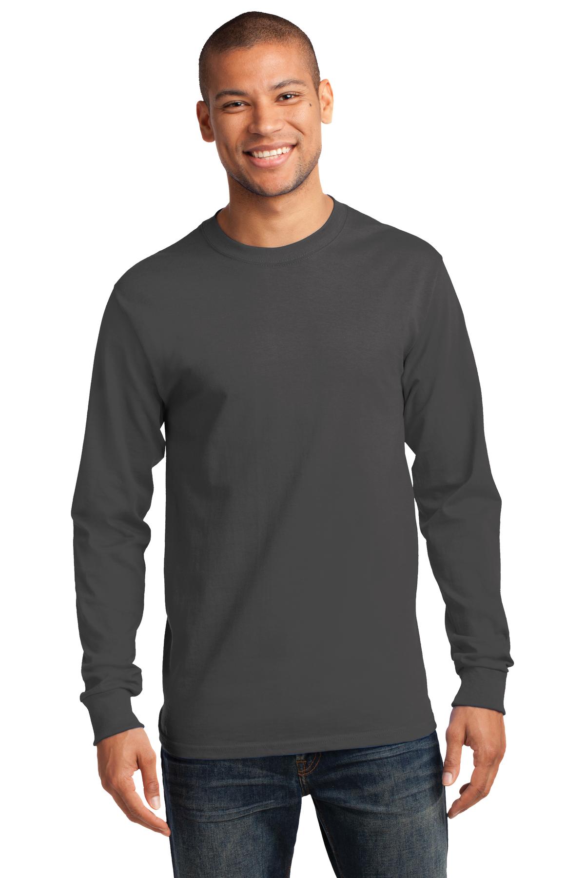 Port & Co ™ Long Sleeve Essential Tee. PC61LS