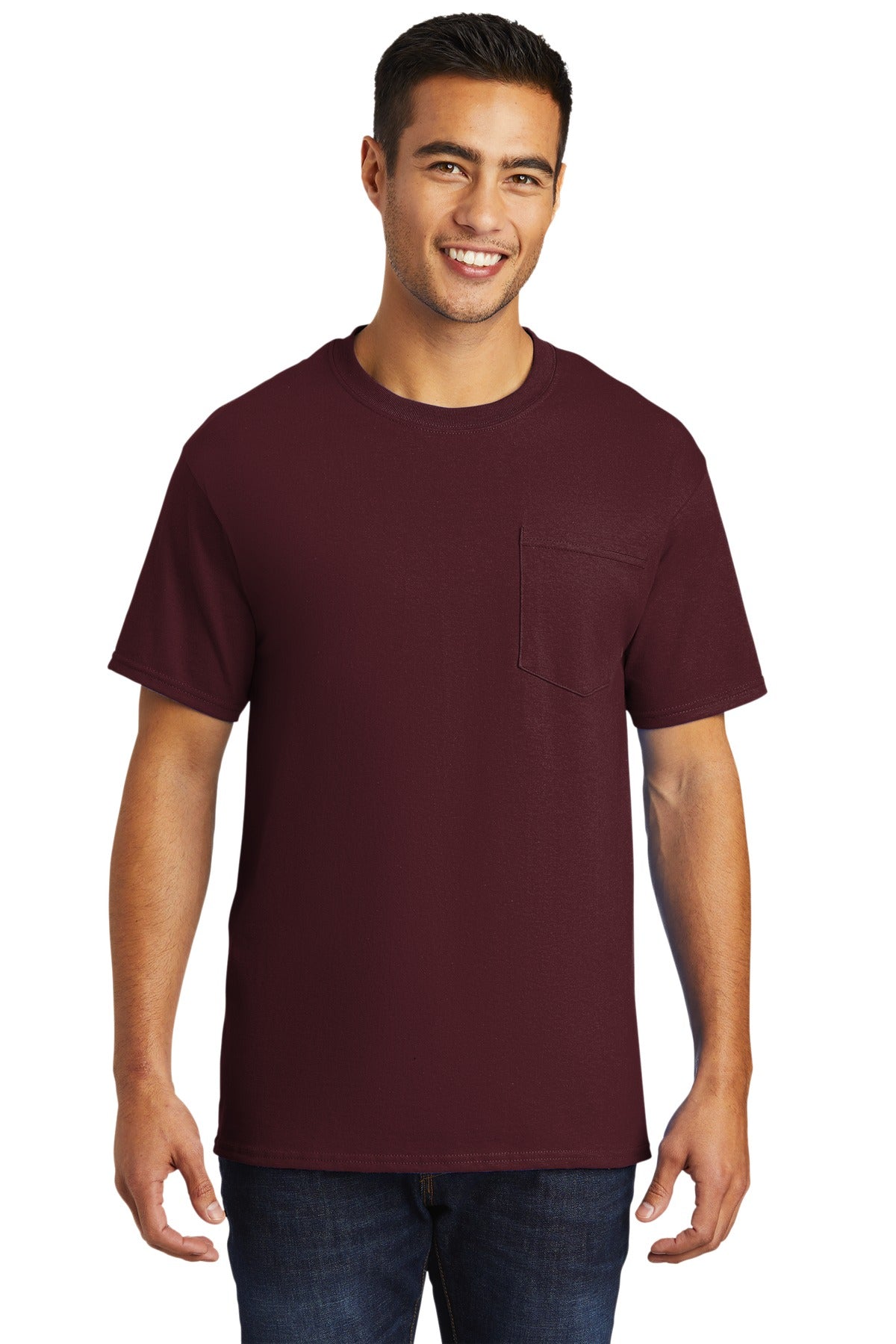 Port & Co ™ Tall Essential Pocket Tee. PC61PT