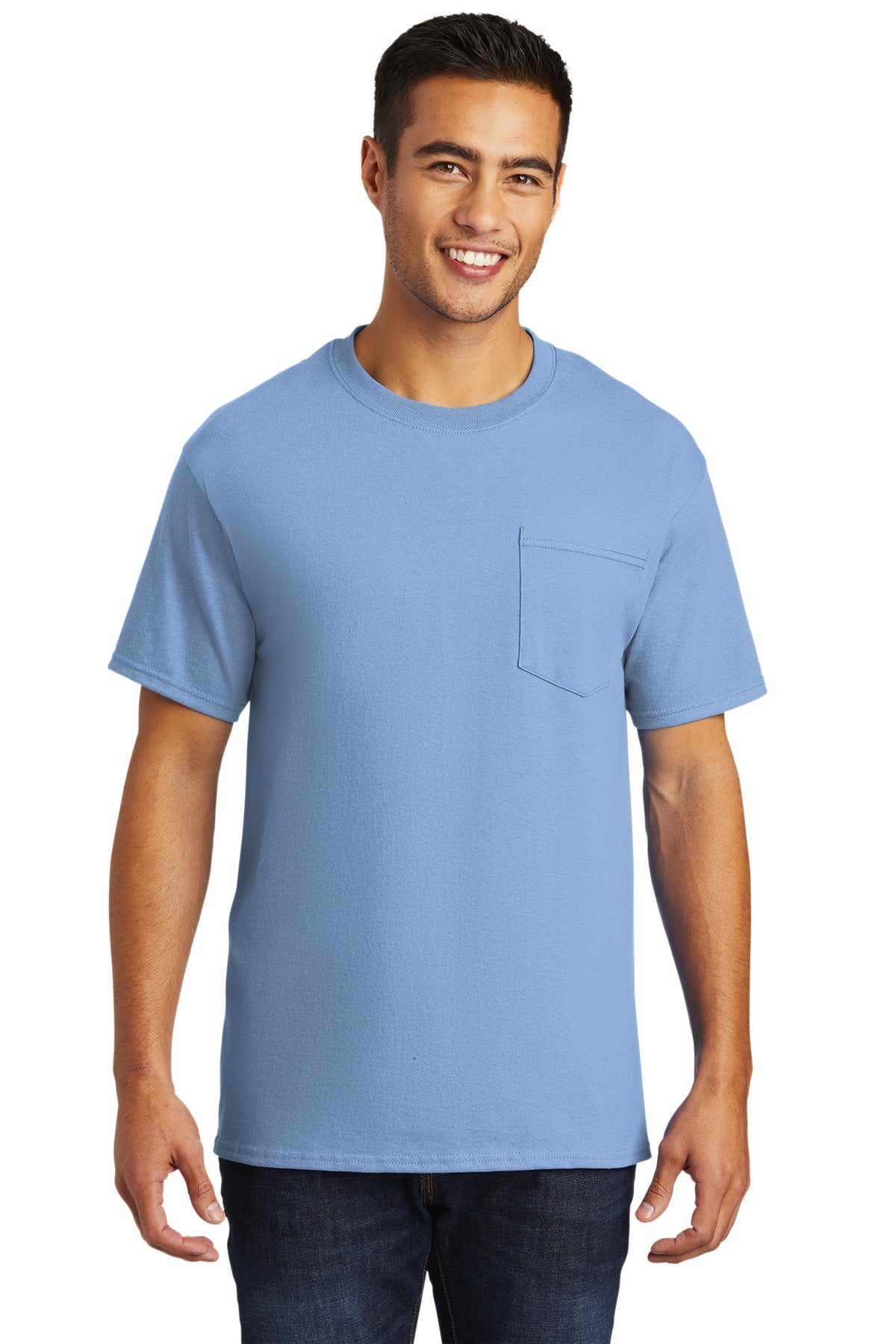 Port & Co ™ Tall Essential Pocket Tee. PC61PT