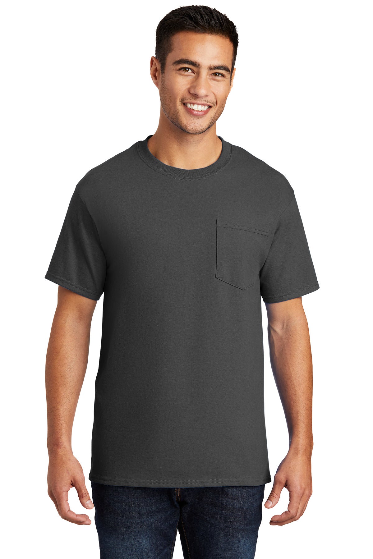 Port & Co ™ Essential Pocket Tee. PC61P
