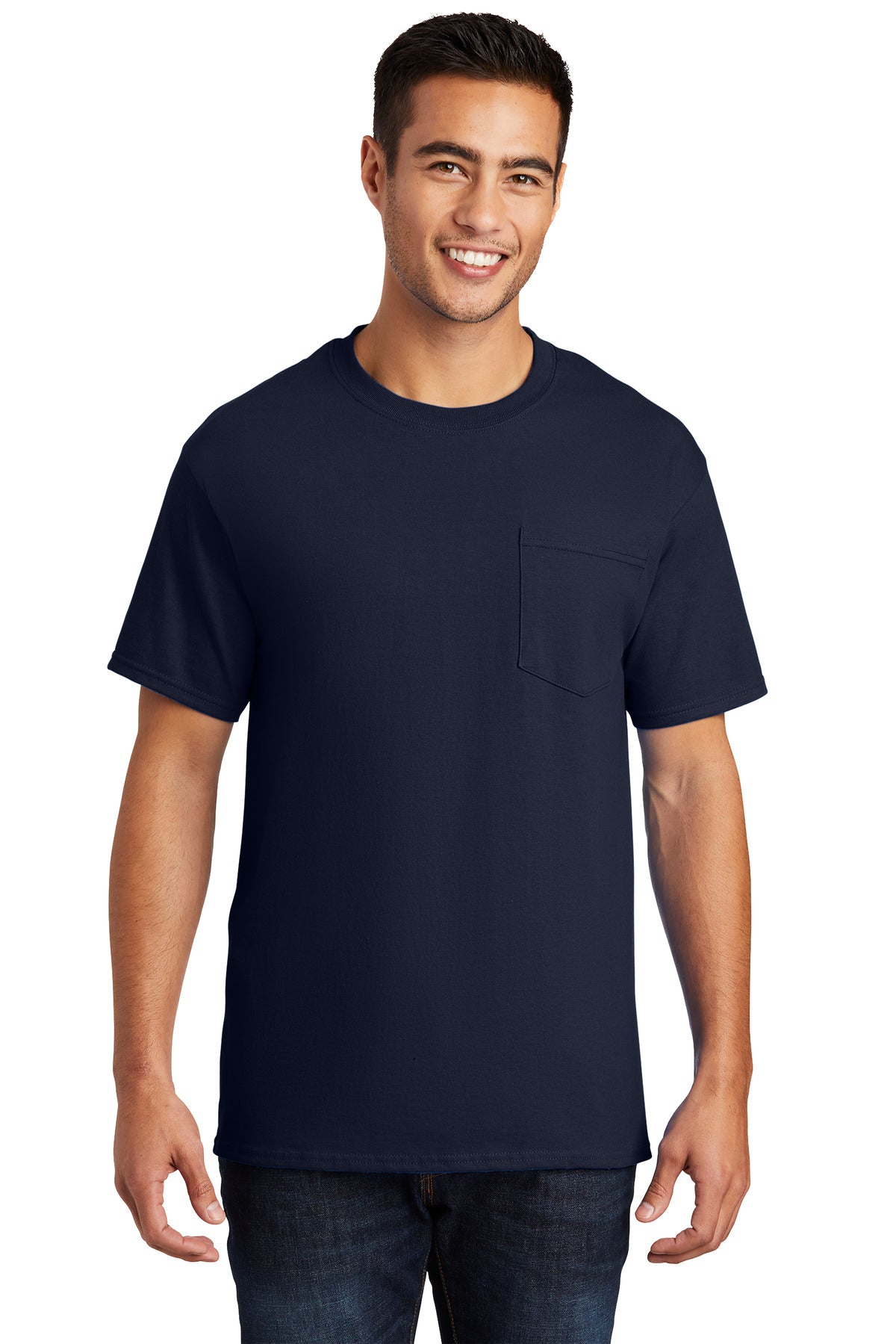 Port & Co ™ Essential Pocket Tee. PC61P