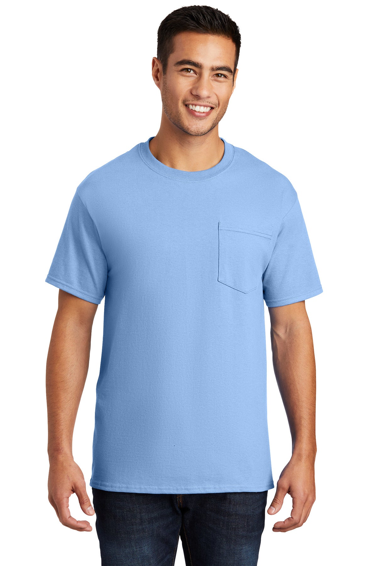 Port & Co ™ Essential Pocket Tee. PC61P