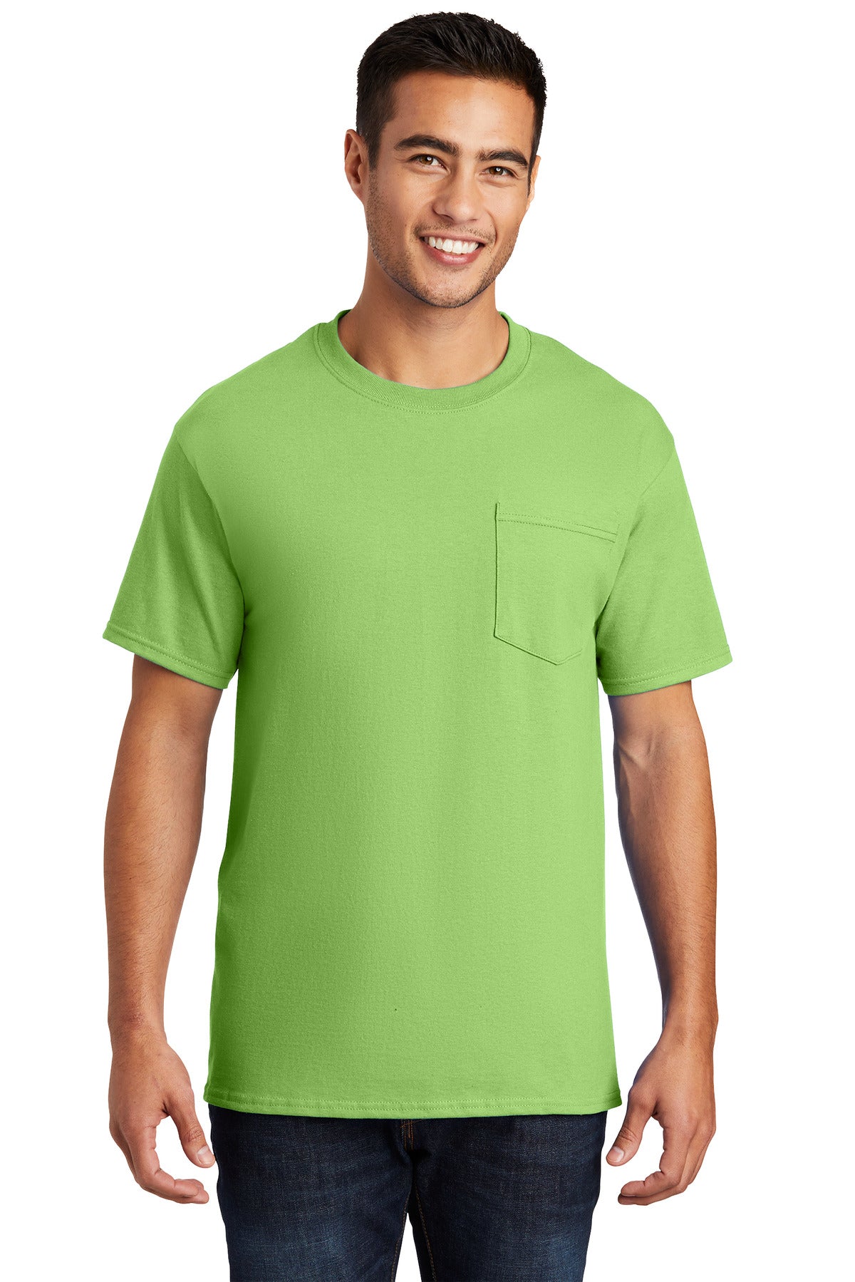 Port & Co ™ Essential Pocket Tee. PC61P
