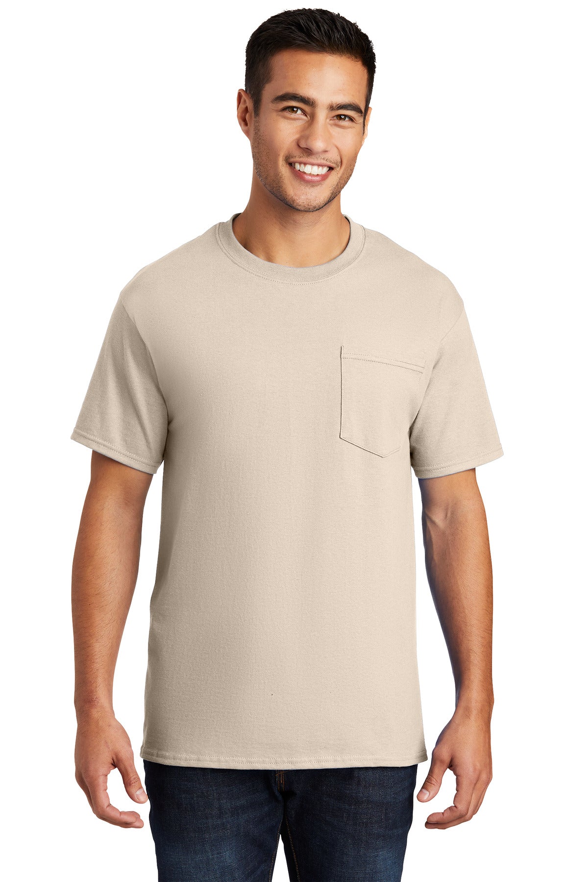 Port & Co ™ Essential Pocket Tee. PC61P