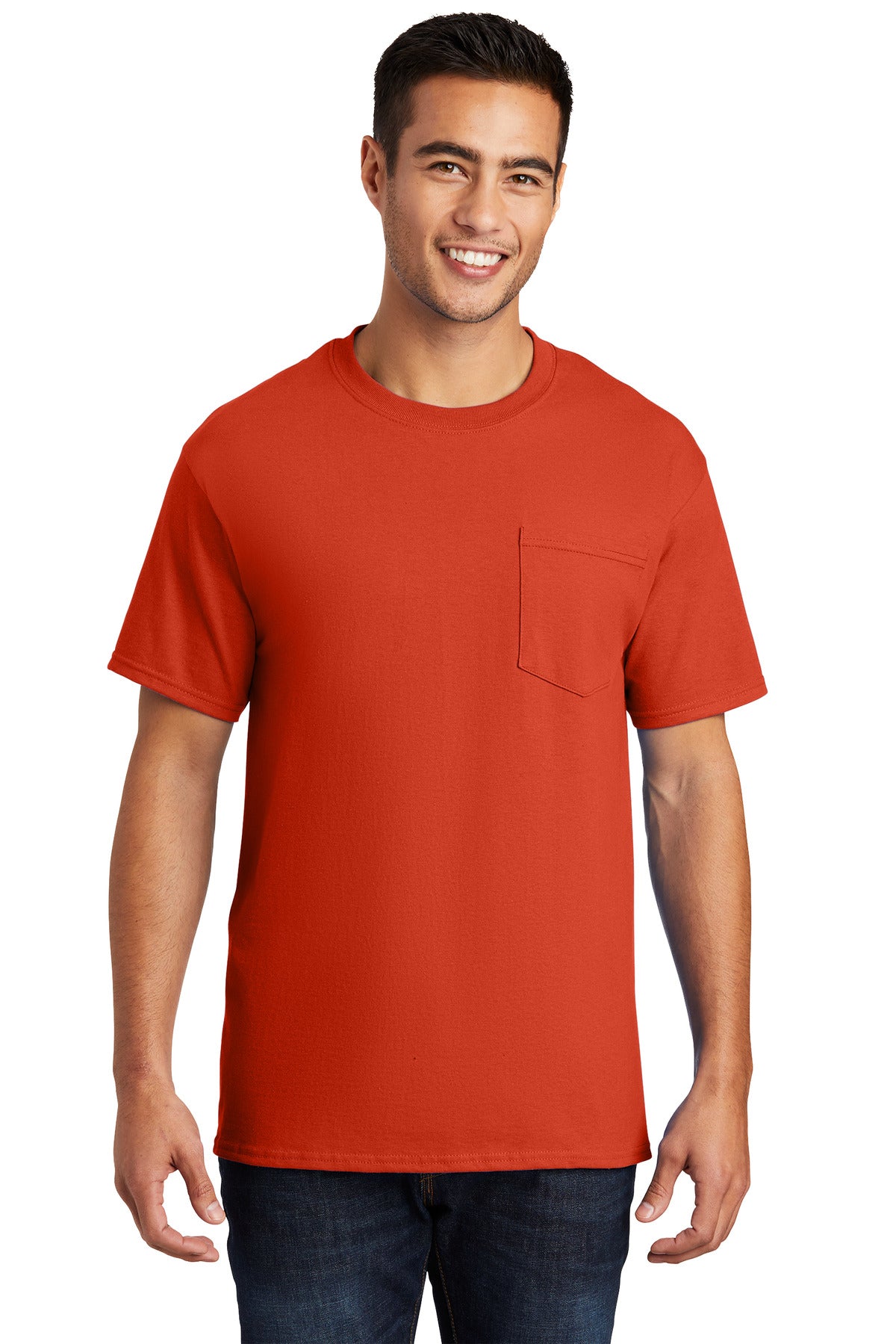 Port & Co ™ Essential Pocket Tee. PC61P