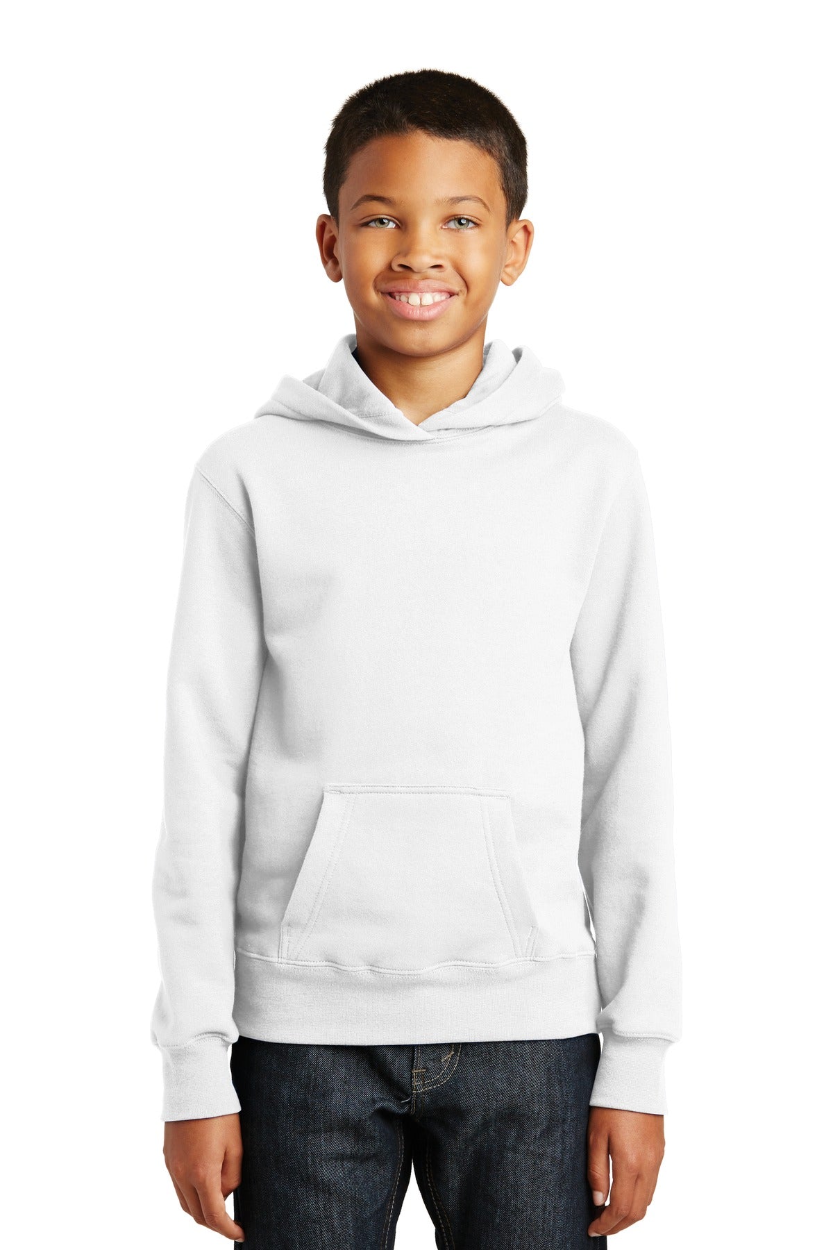 Port & Co ™ Youth Fan Favorite Fleece Pullover Hooded Sweatshirt. PC850YH