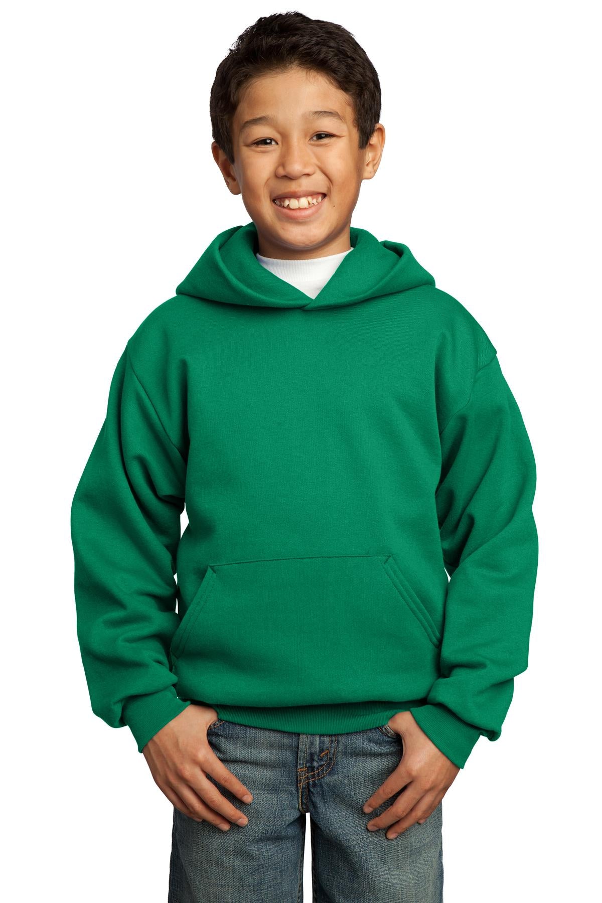 Port & Co ™ Youth Core Fleece Pullover Hooded Sweatshirt. PC90YH