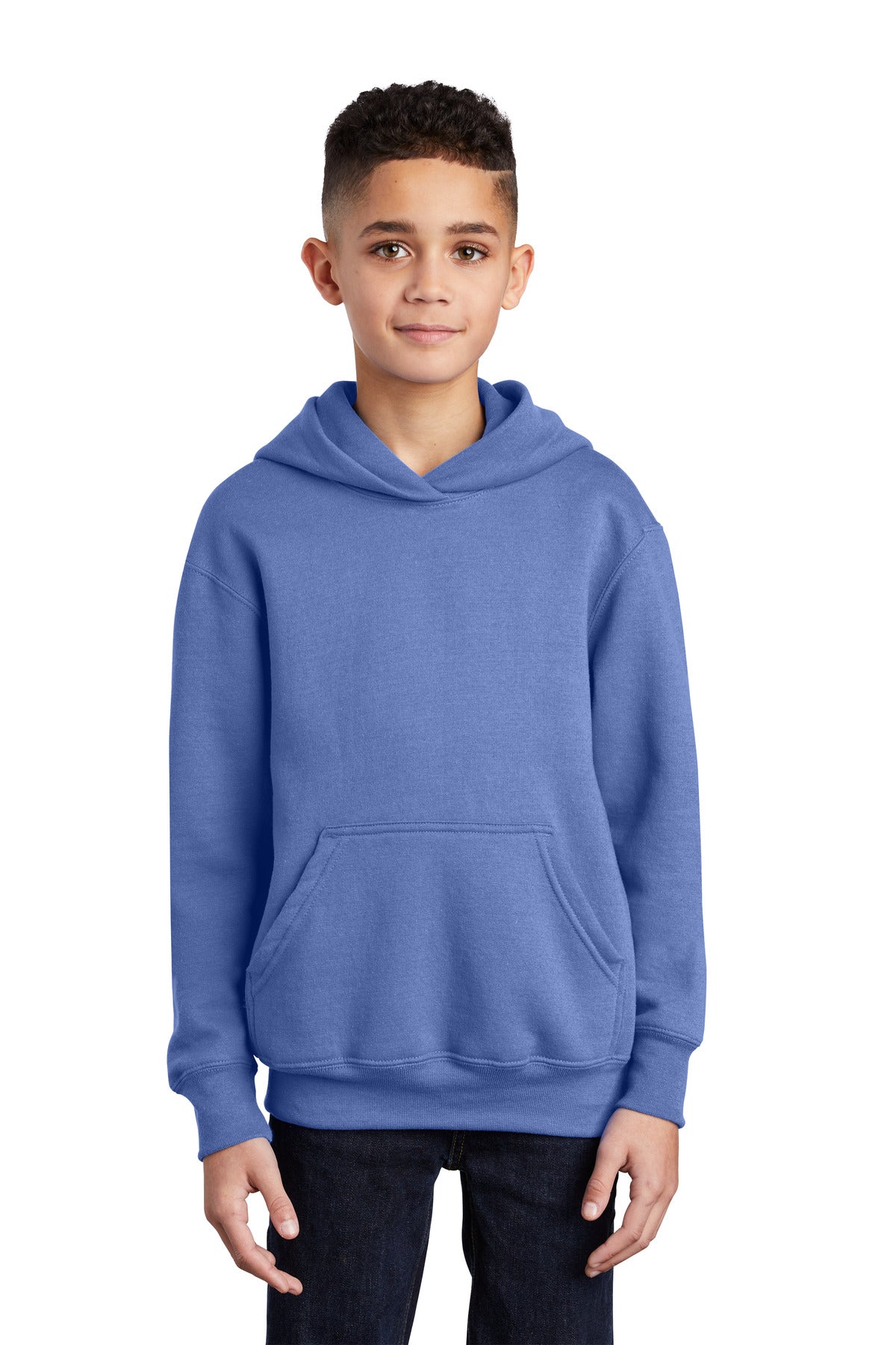 Port & Co ™ Youth Core Fleece Pullover Hooded Sweatshirt. PC90YH