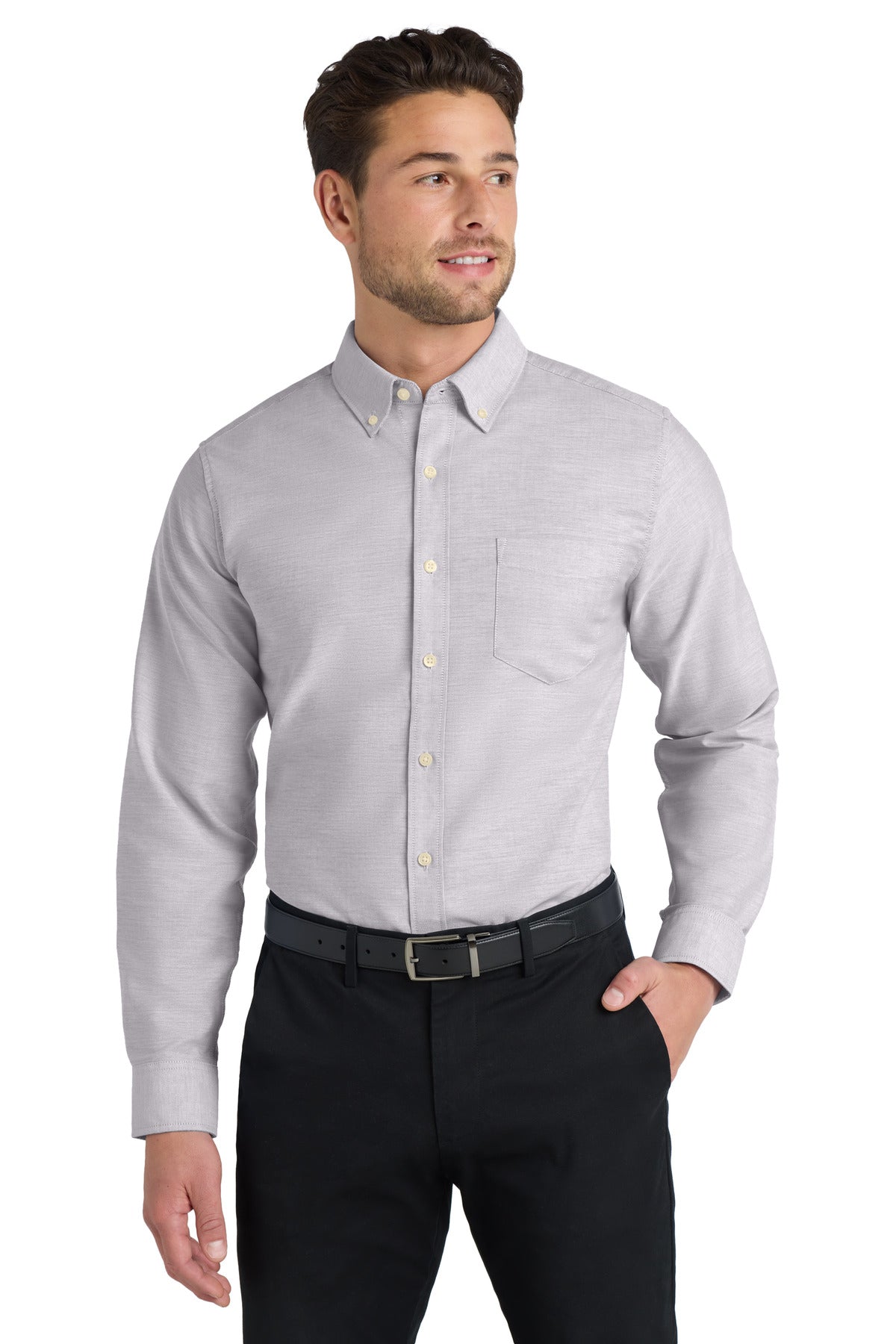 Port Authority ® SuperPro ™ Oxford Shirt. S658