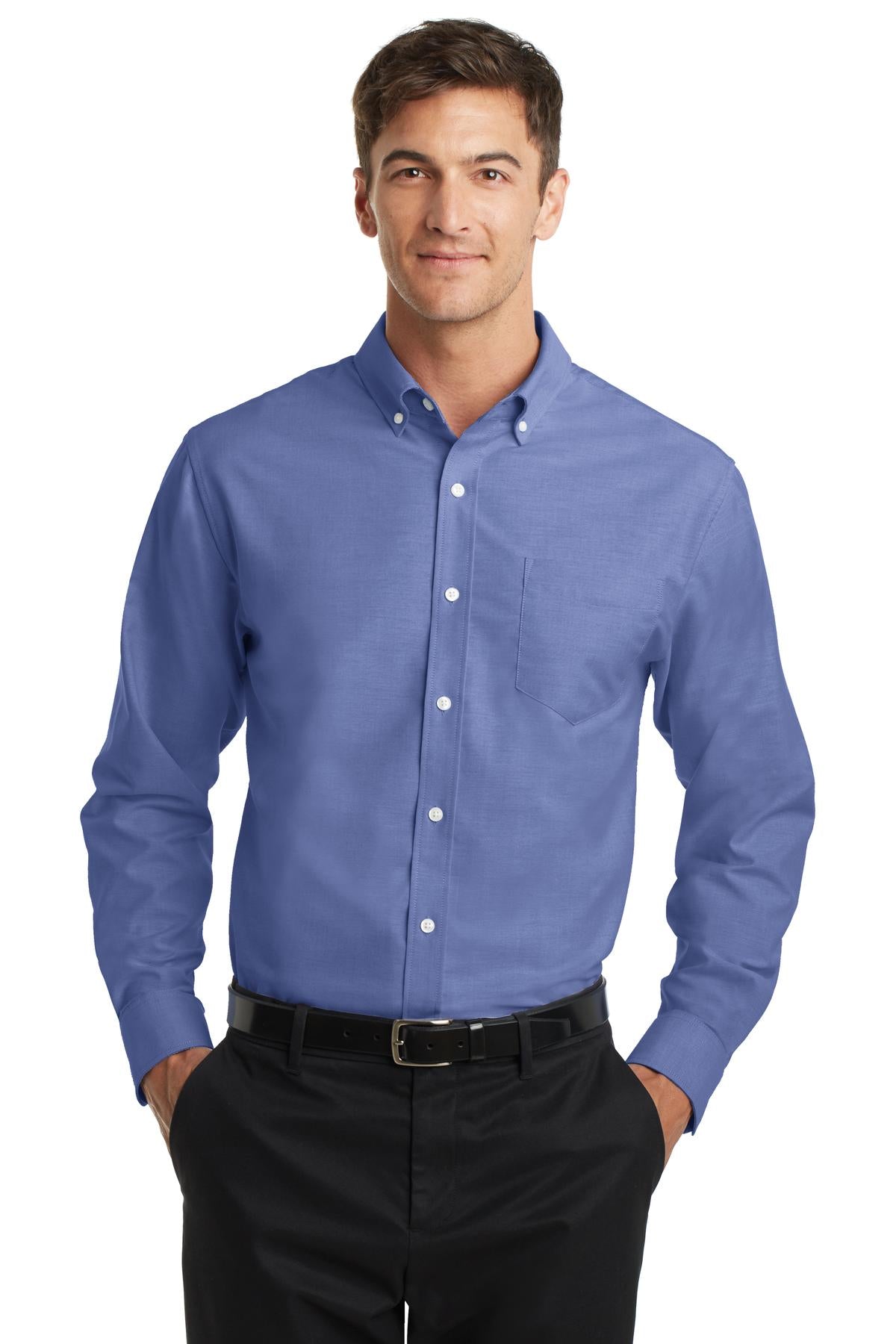 Port Authority ® SuperPro ™ Oxford Shirt. S658