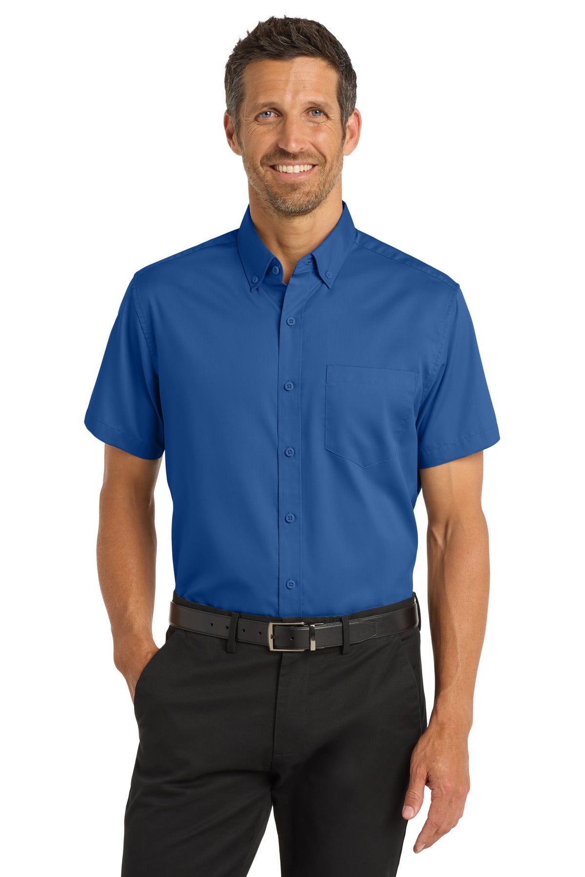 Port Authority ® Short Sleeve SuperPro ™ Twill Shirt. S664