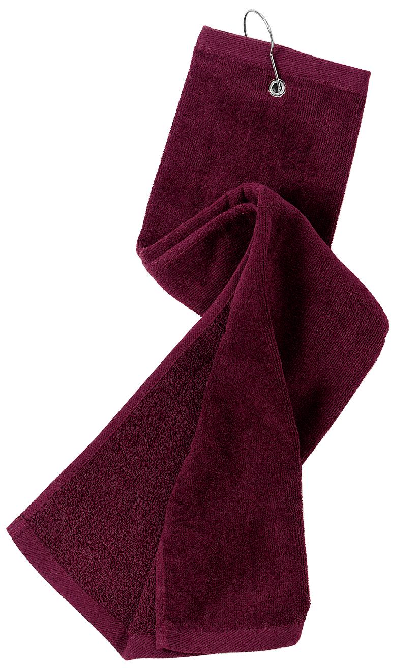 Port Authority ® Grommeted Tri-Fold Golf Towel. TW50