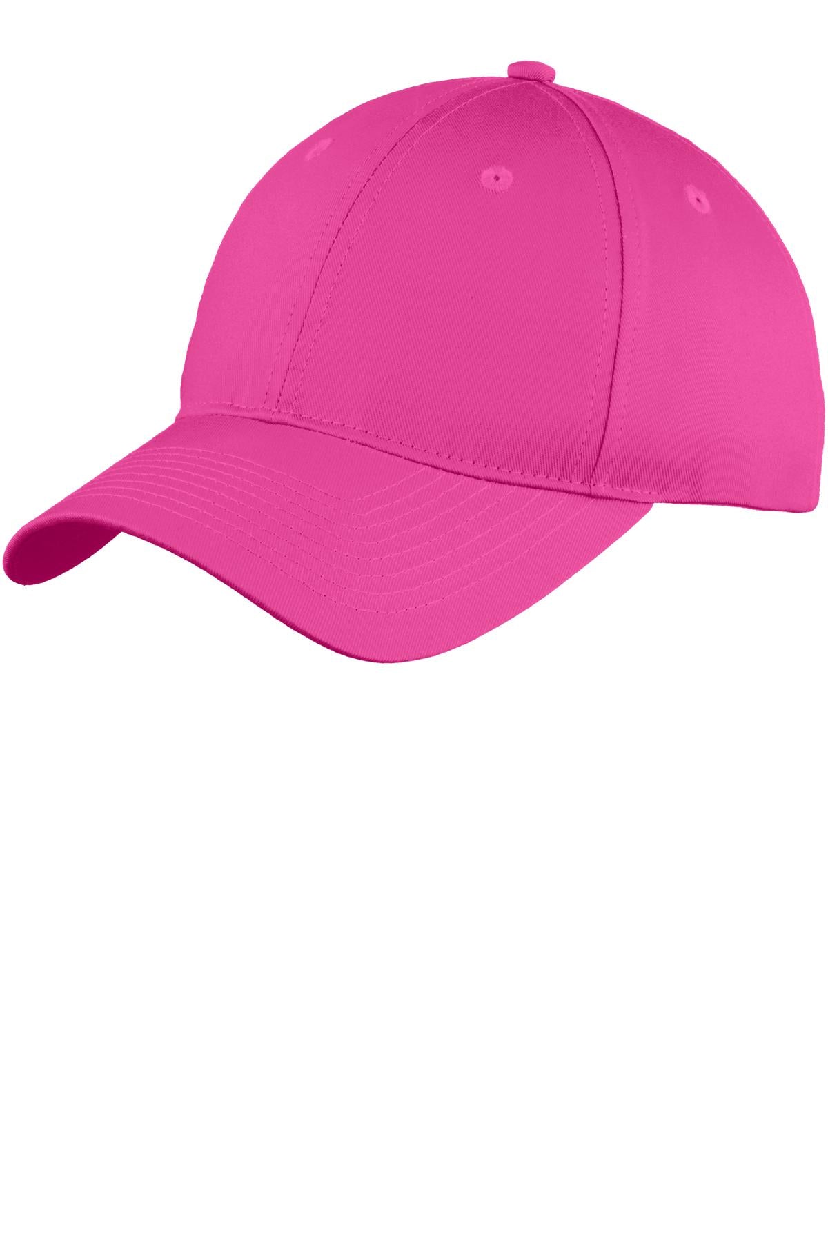 Port & Co ™  Six-Panel Unstructured Twill Cap. C914